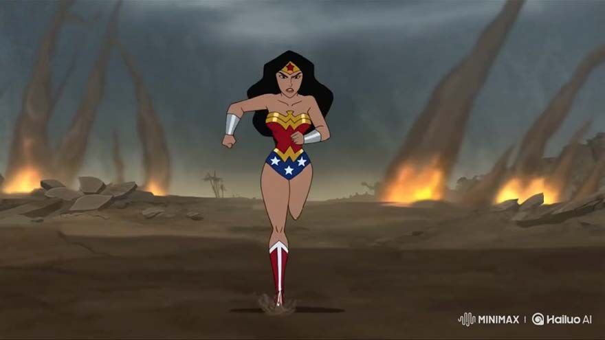 Изображение: пример генерации Hailuo AI из иска