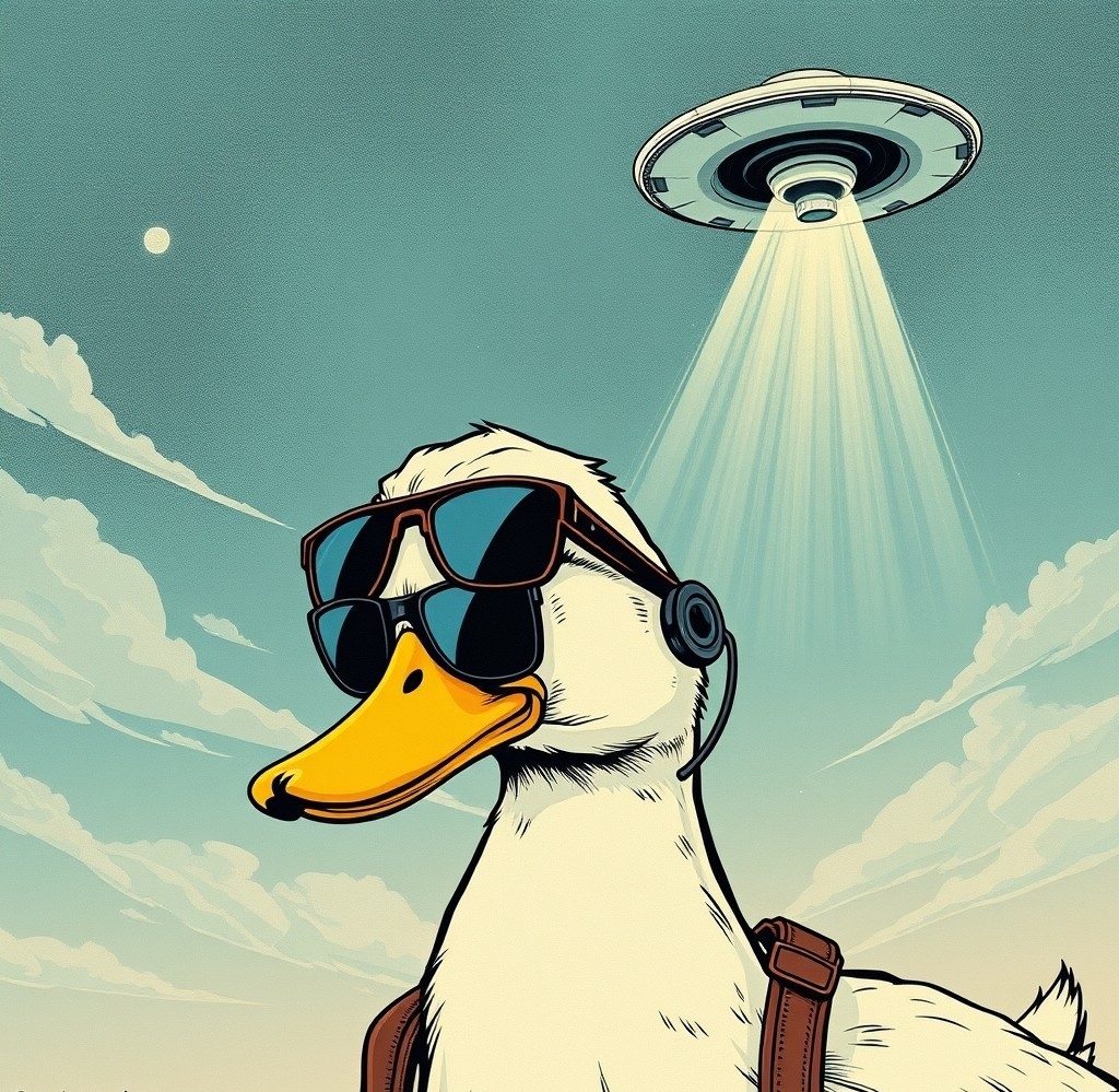 Утка Шпион. Изображение по заказу GCM