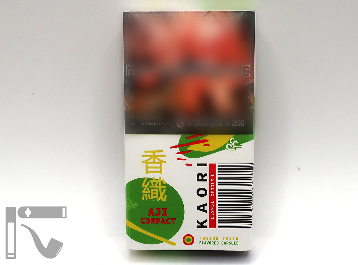 Сигариты Kaori Aji. Фото: © канал "Уголок Курильщика"