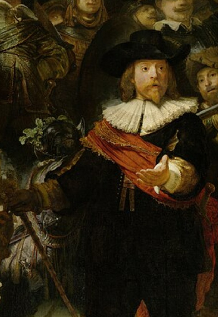 Рембранд "Ночной дозор", фрагмент.