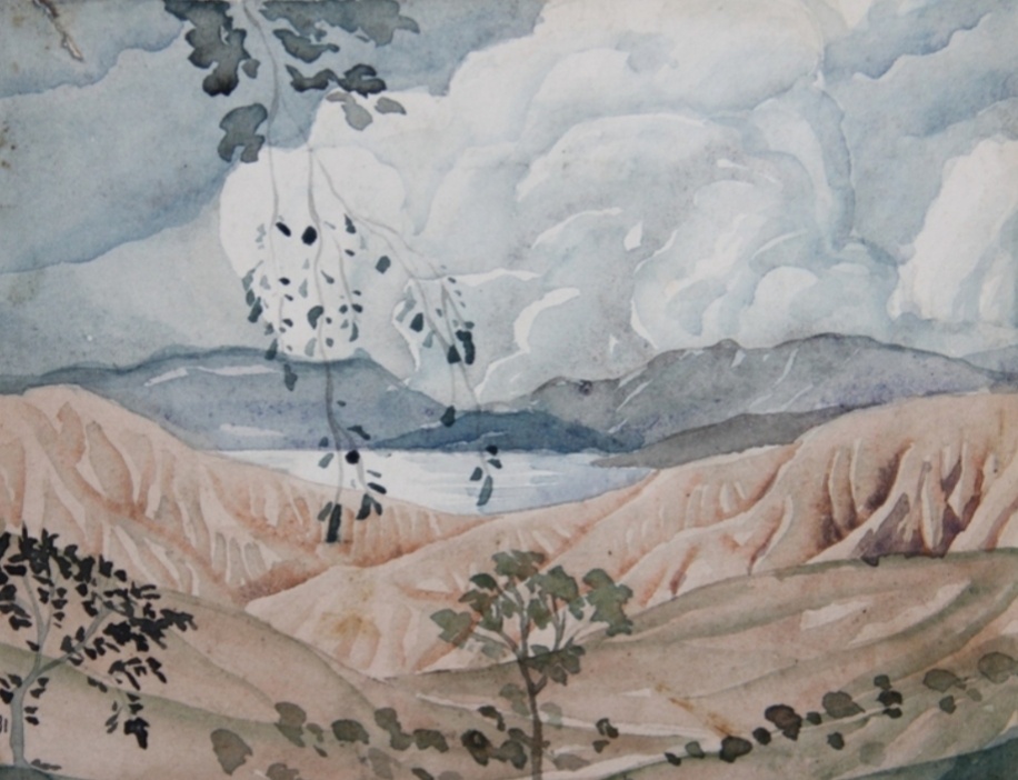 Из открытых источников. Акварель М.А. Волошина