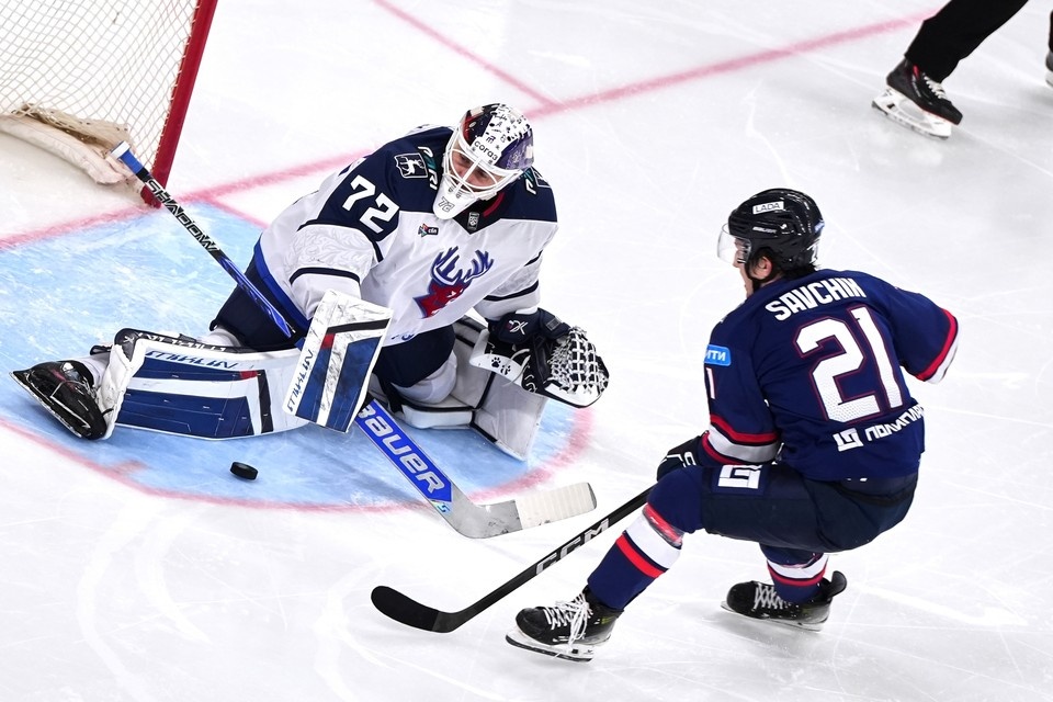    Нижегородский ХК «Торпедо» обыграл ХК «Лада» со счетом 5:1. Фото: пресс-служба ХК «Торпедо».