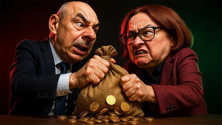 Кто хозяин бюджета России: Эпичная битва Силуанова и Набиуллиной. Проиграет каждый из нас