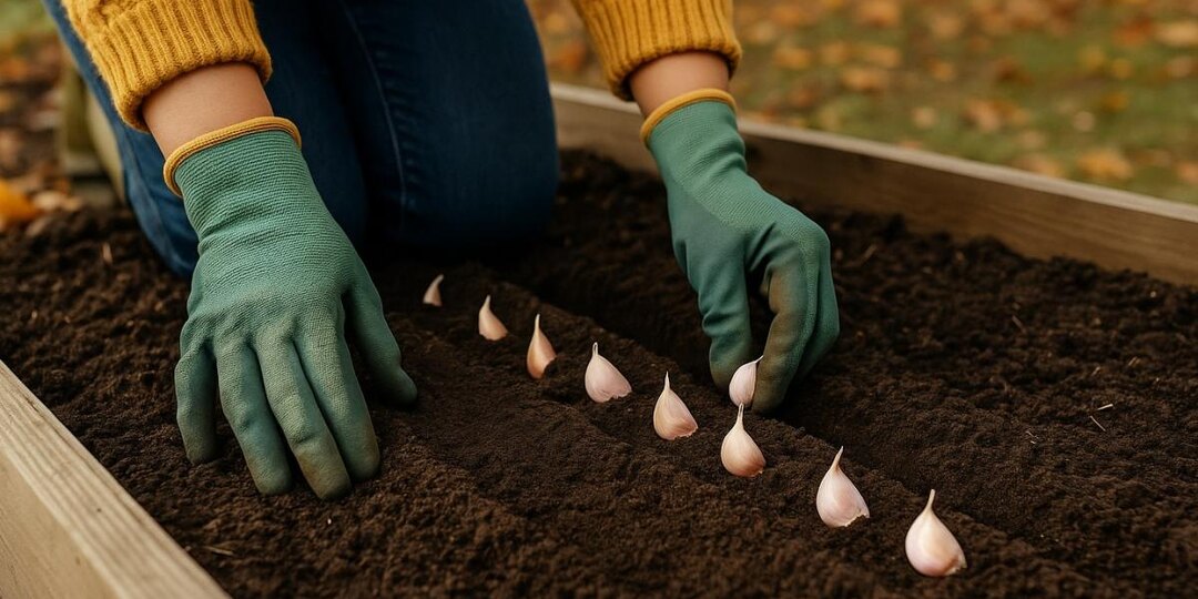 Чеснок растёт быстрее и крупнее: секрет грядки на зависть всей улице