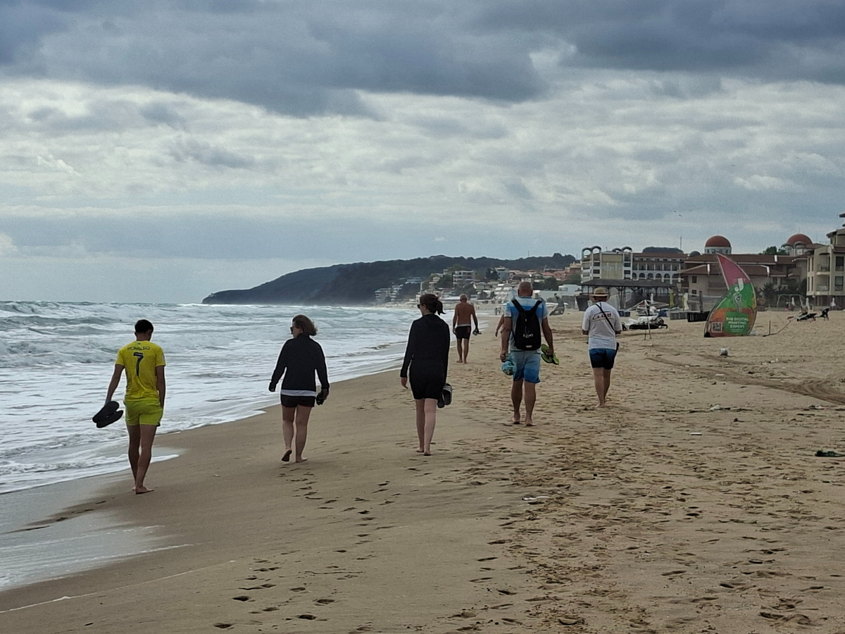 фото автора на пляже Обзора