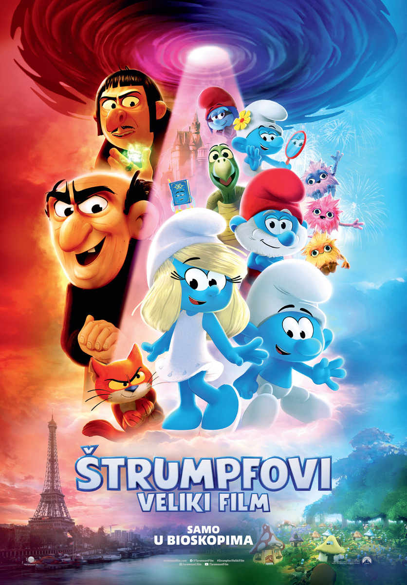 Смурфики в кино (2025),Smurfs6+,Страна США, Бельгия, Италия,Жанр мультфильм, мюзикл, фэнтези, комедия, приключения, семейный,Время1 ч 32 мин