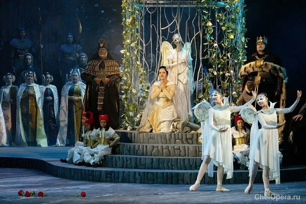Сцена из оперы Иоланта, фотография из открытых источников Яндекса