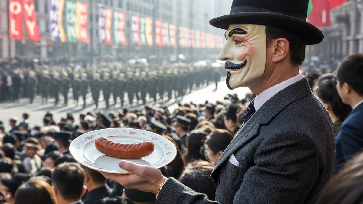 Мистер Никто на параде 3 сентября 2025