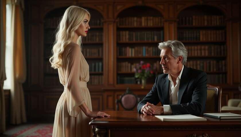 Она пришла не по делу. И я это сразу понял.