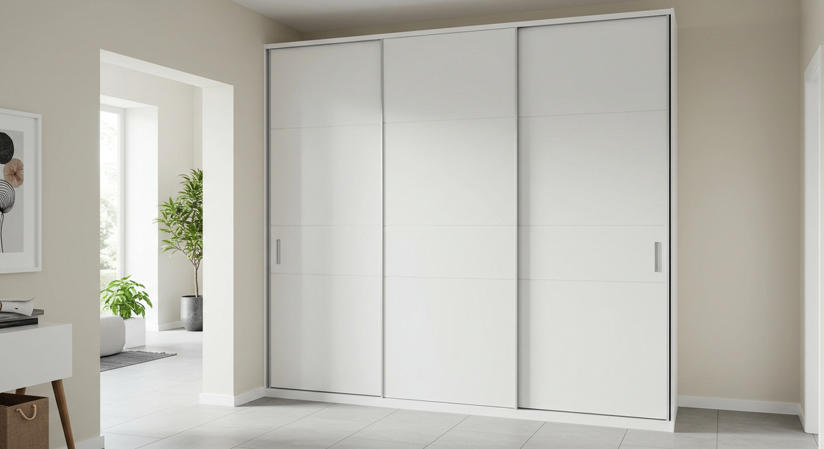 Шкаф-купе в современном стиле в прихожую