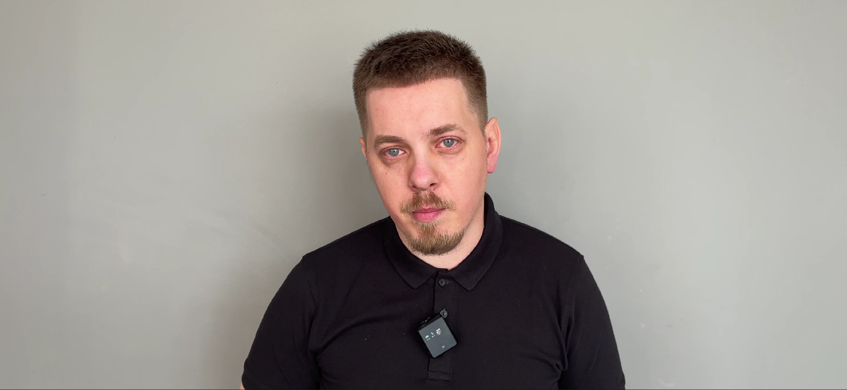 Скрин с видеовизитки Костров Иван