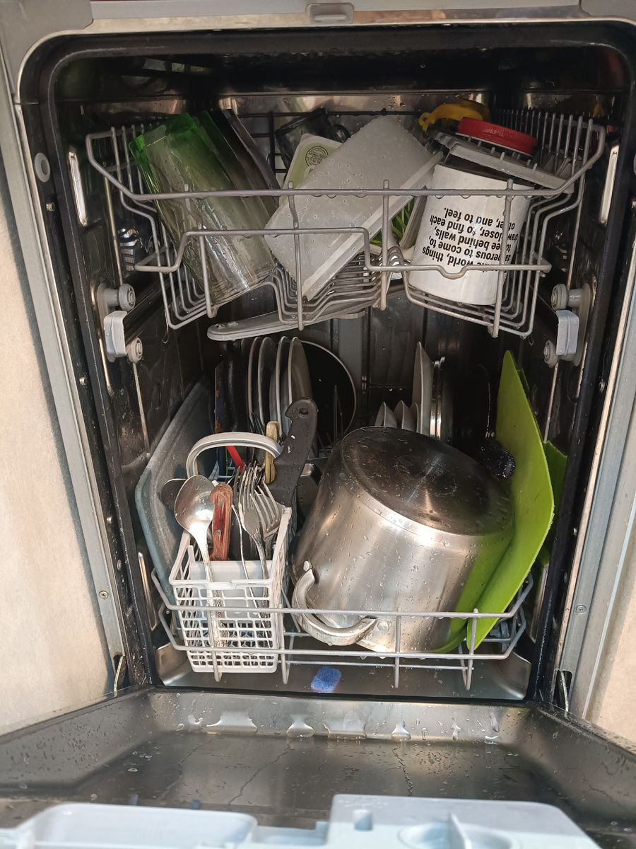 Неисправная посудомойка - горе в семье