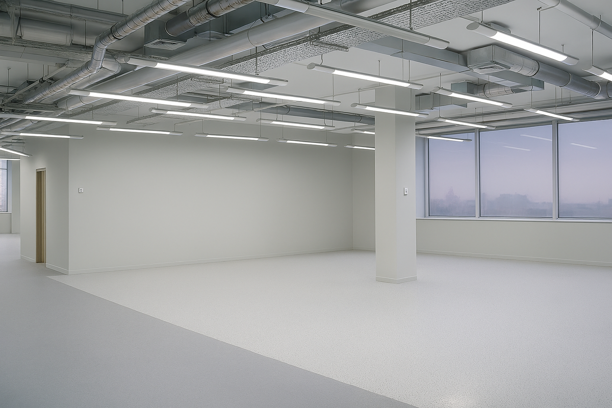 Деловой центр "СИТИДЕЛ" | Гомогенный коммерческий линолеум