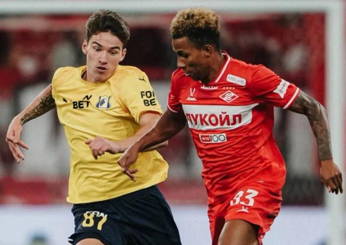 «Ростов» одержал победу над московским «Спартаком» в Кубке России. Обложка © Telegram / ФК «Спартак-Москва»