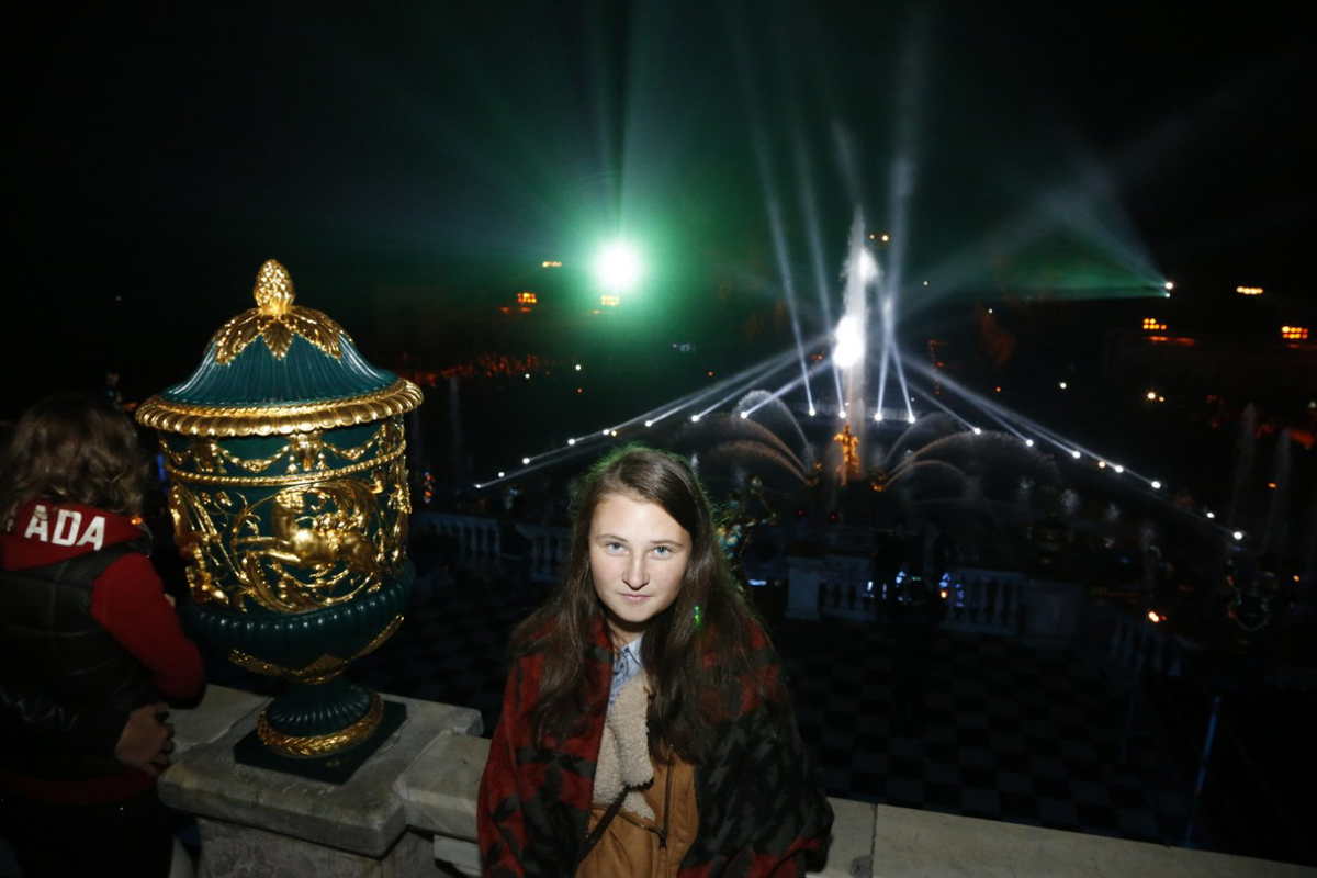 Я на фестивале много лет назад