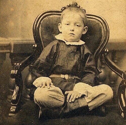    Константин Циолковский в детстве. Фото: Public Domain