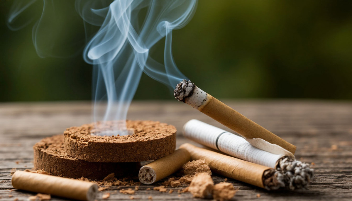 Сигареты в прошлом