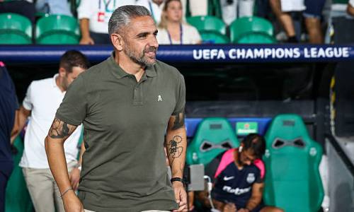 Наставник «Спортинга» оценил уровень игры «Кайрата» после разгрома