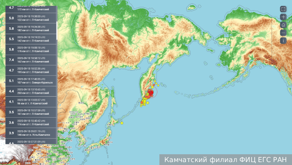     Фото: Камчатский филиал ФИЦ ЕГС РАН   
 Текст: Антон Антонов