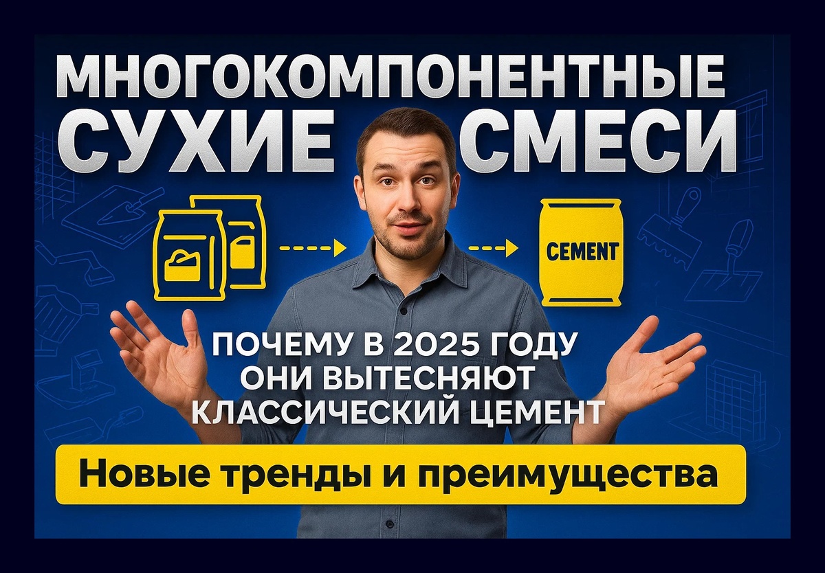 Многокомпонентные сухие смеси 