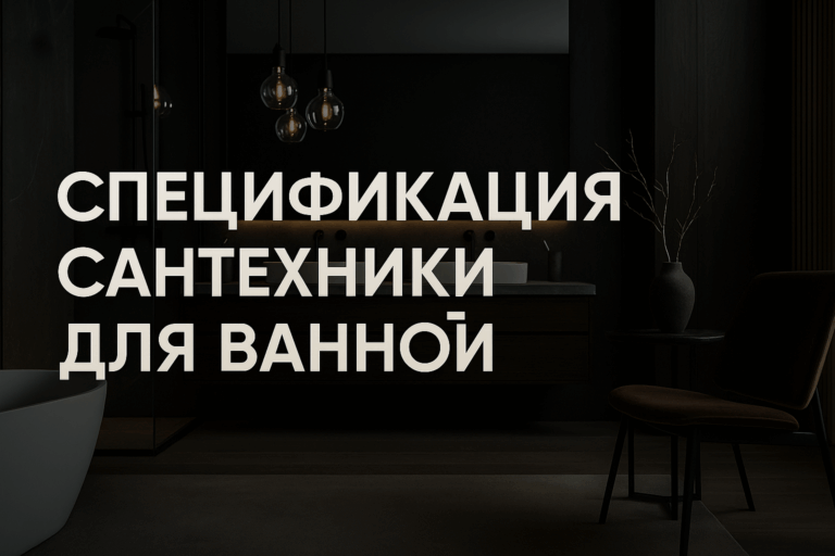    Как правильно оформить спецификацию сантехники для ванной и санузла без ошибок и согласовать с подрядчиками admin