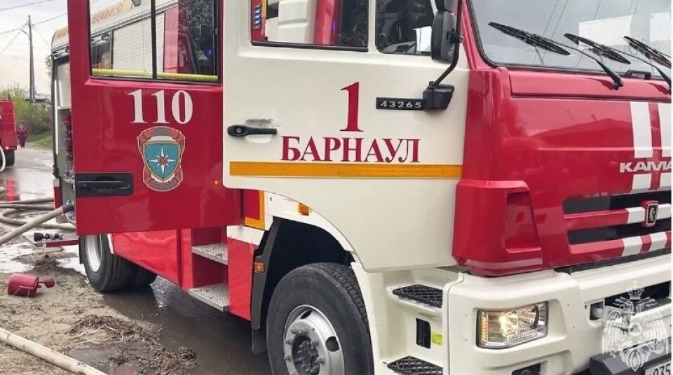    Пожарная машина. Источник: ГУ МЧС по Алтайскому краю