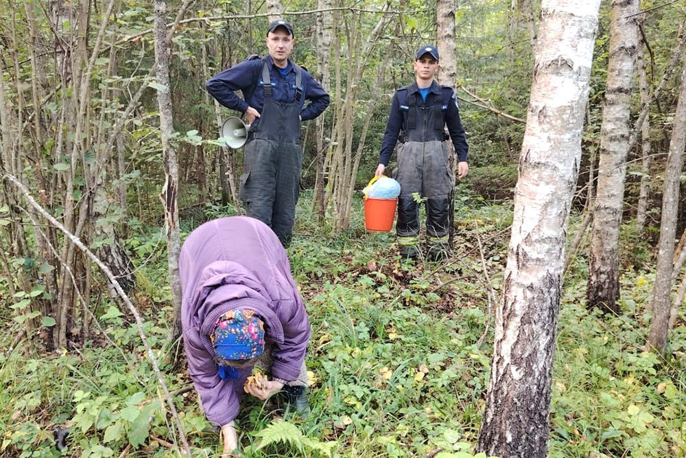    И спасатели с заблудившимися бабушками тоже часто встречаются. / Фото: ГКУ МО "Мособлпожспас"