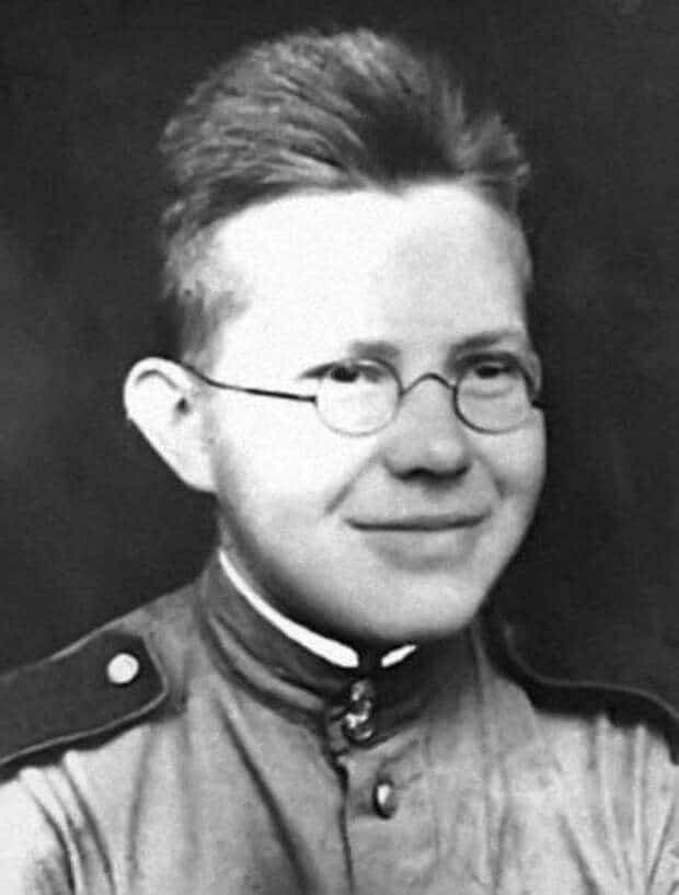 Сергей Ожегов в юности
Фото взято из открытых источников