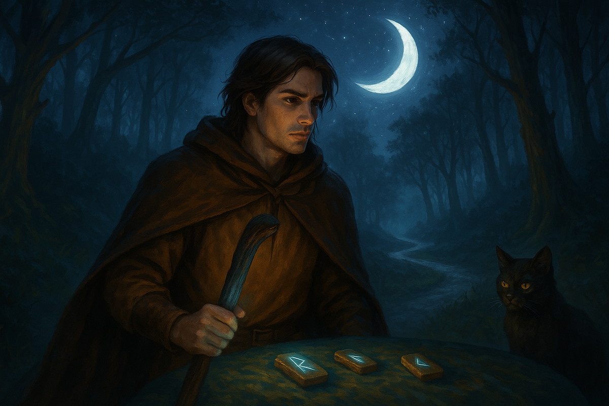 Каждый шаг ведёт в неизвестность… Но дорога освещена, и руны обещают: именно этот путь приведёт Вас туда, где ждёт Судьба.