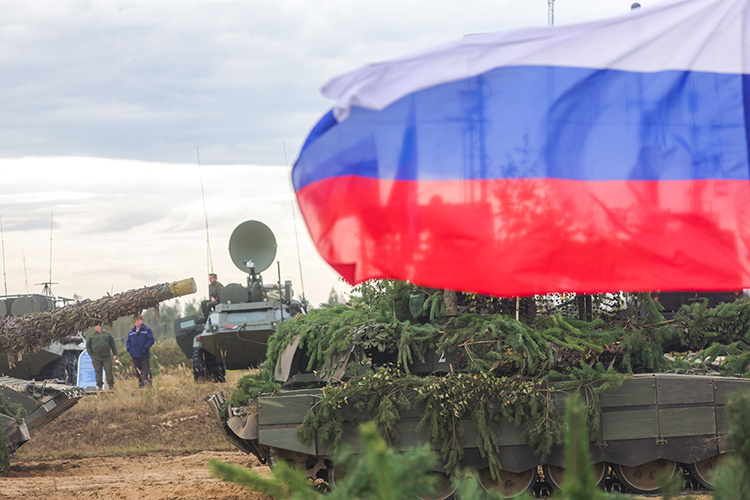    ВС РФ отбросили противника из восточной части Серебрянского лесничества..   
Фото: © Shatokhina Natalia / news.ru / www.globallookpress.com