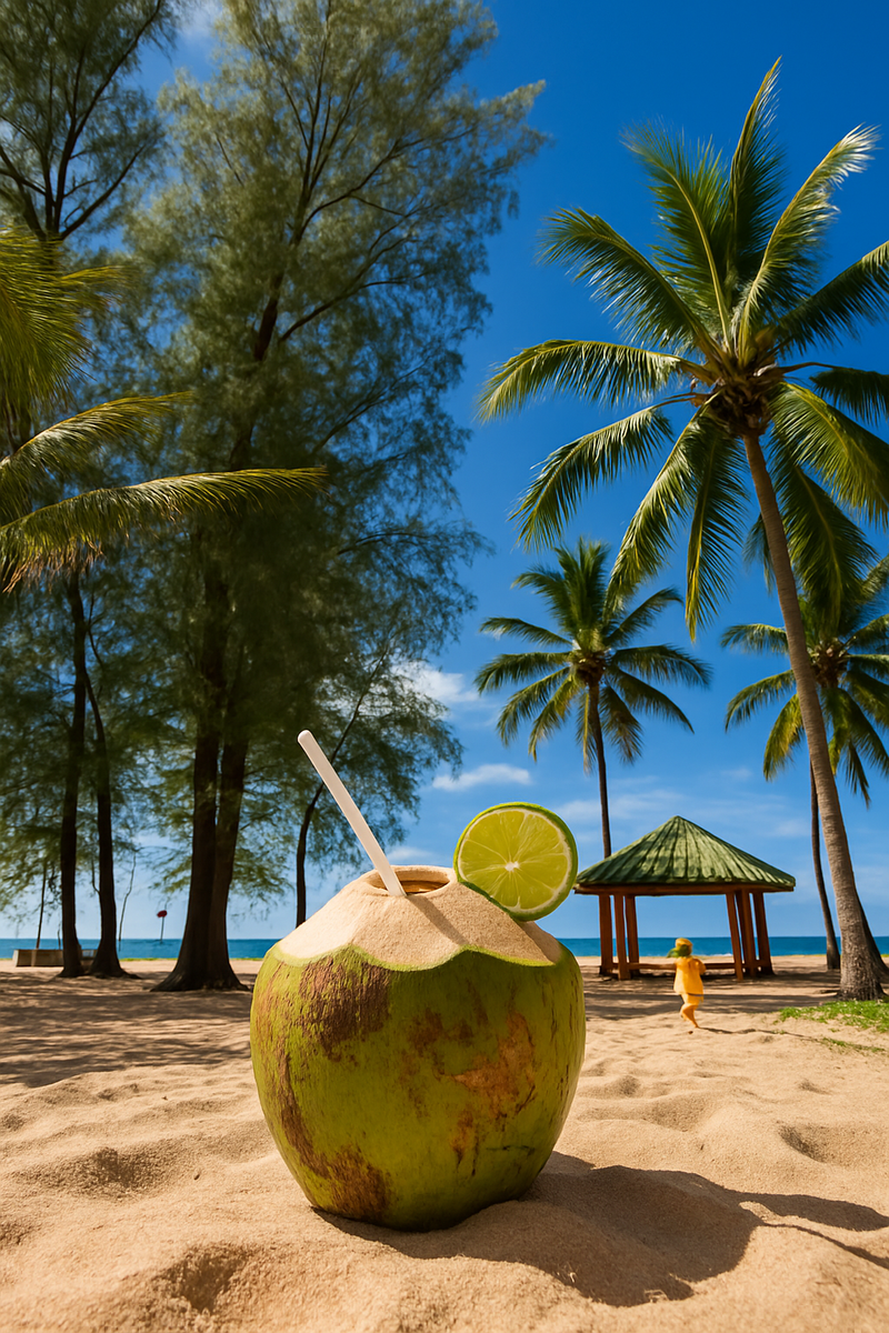 Кокосы кстате лучше покупать подальше от моря, так гораздо дешевле!