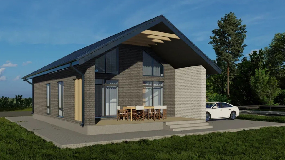  Проект дома 73 кв.м. из каталога на сайте шикарныйдом.рф