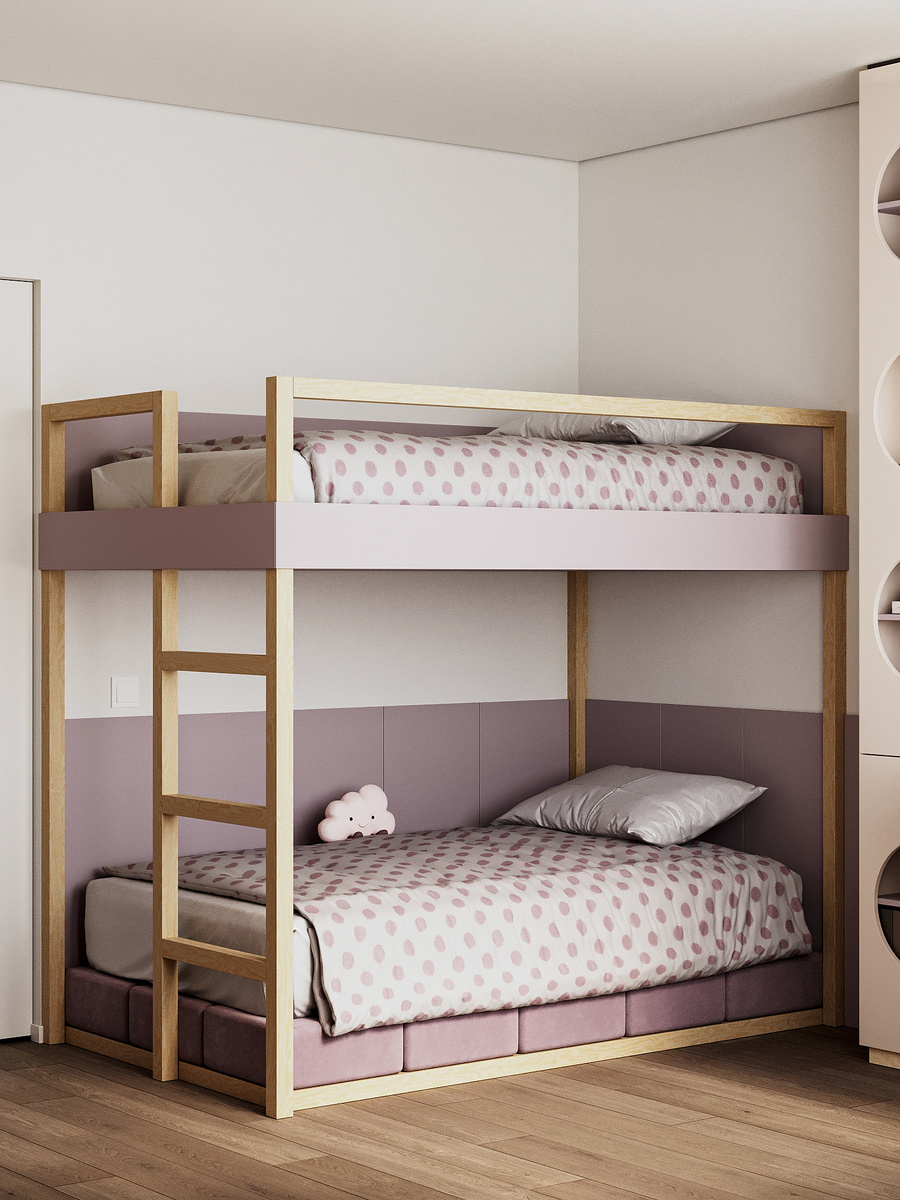 Кровать для двух девочек 