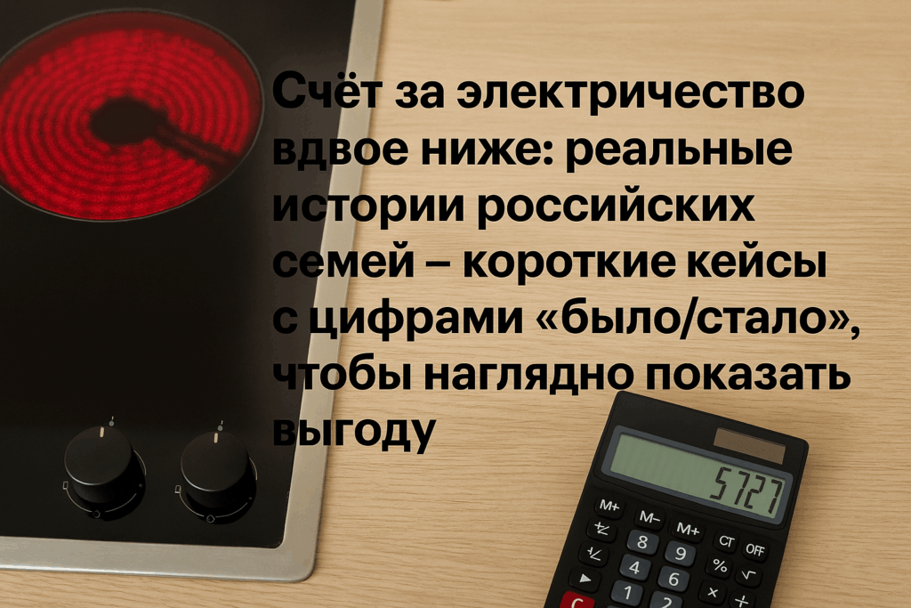    Как снизить счёт за электричество? Узнайте реальные истории, где семьи сократили расходы вдвое! Вдохновляйтесь успешными примерами! Экологика