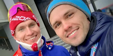 Большунов и Романов