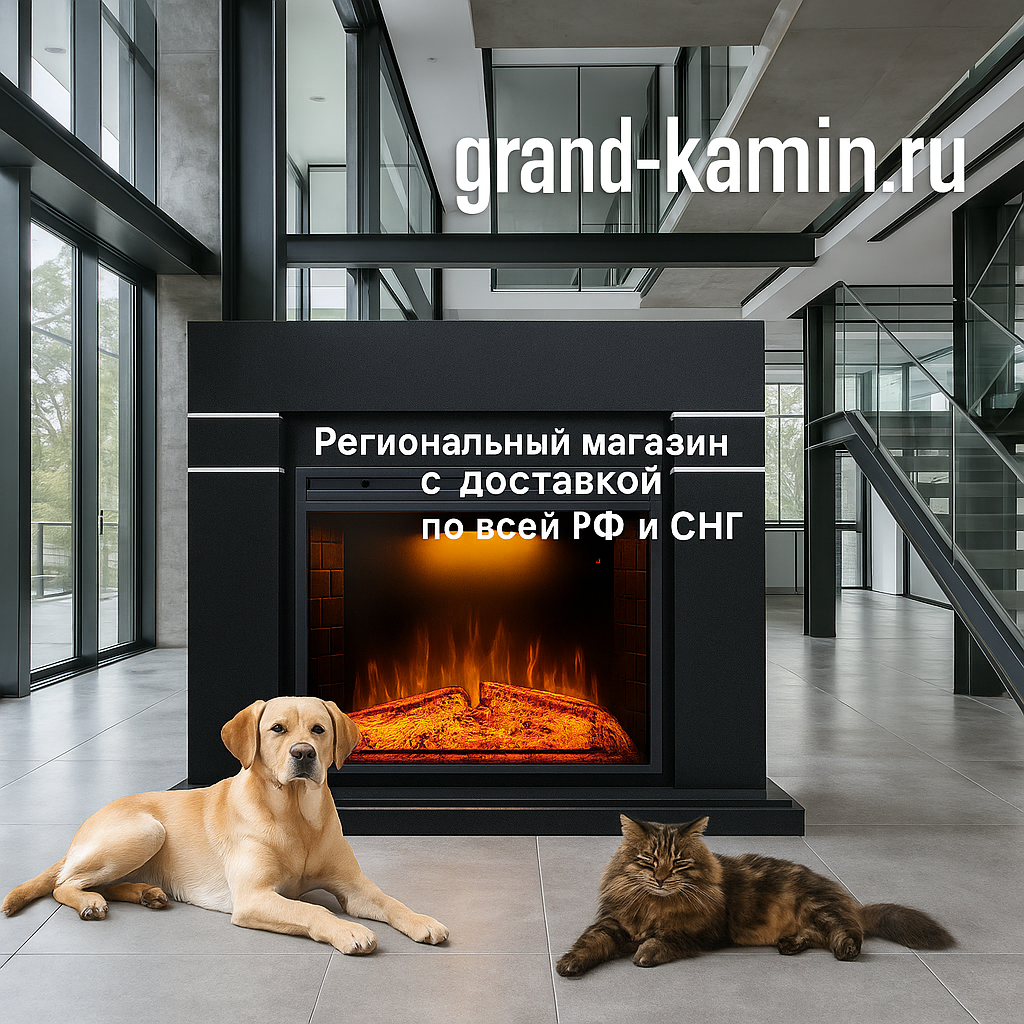    Каминокомплект Lindos с очагом Emerald 28: создайте уют и стиль с передовыми технологиями в вашем интерьере Kamin