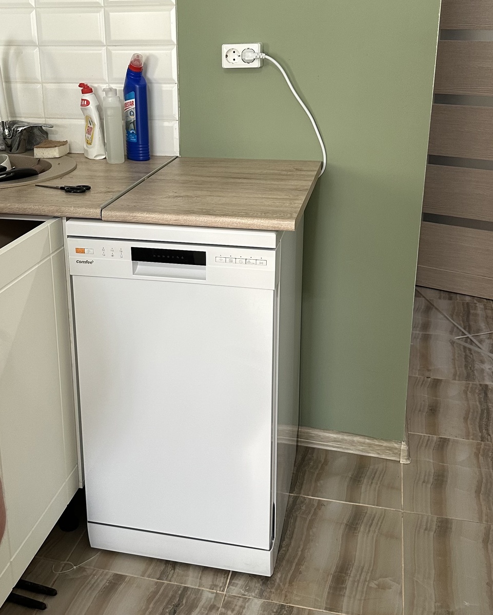 Посудомойку дочке все же купили