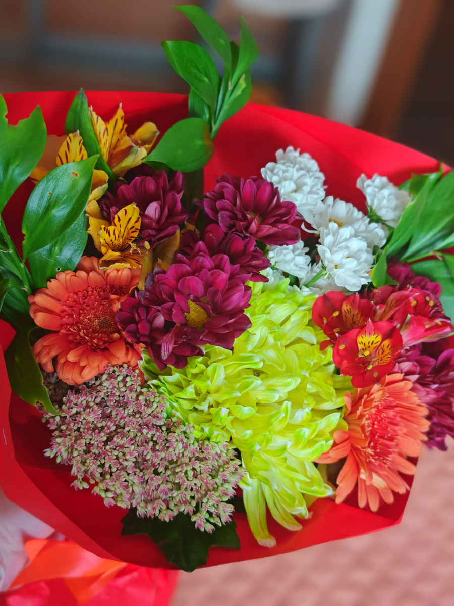 Букет от любимого мужа