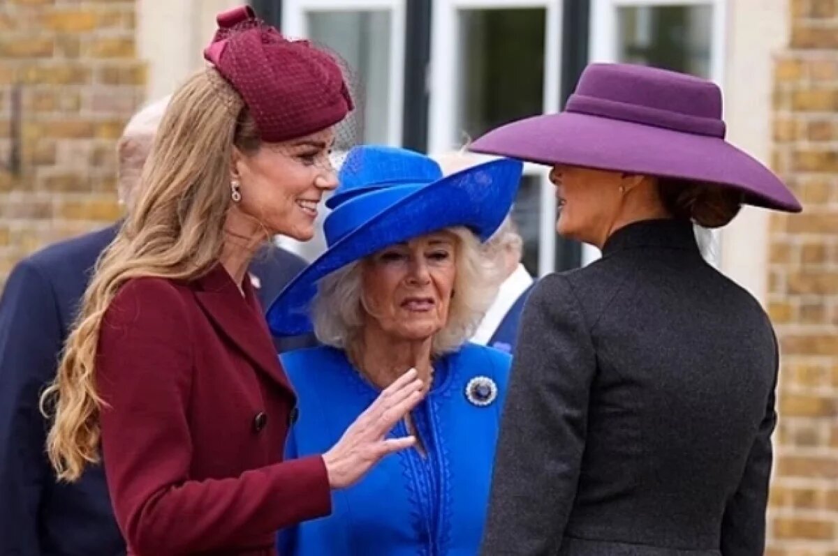    Эксперт по языку тела: королева прогнала принцессу Кейт из-за Мелании Трамп