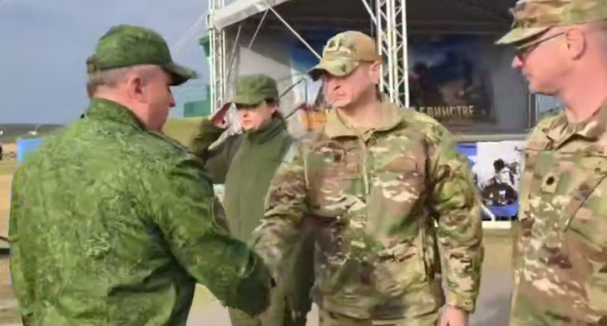 Скриншот видео Минобороны Белоруссии.