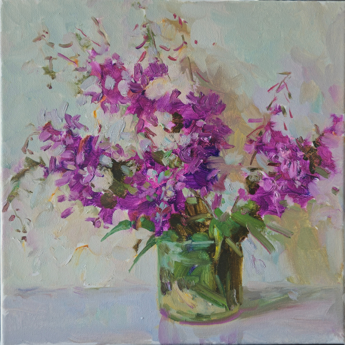 С. А. Родионова (живопись маслом. подмалевок акрил)