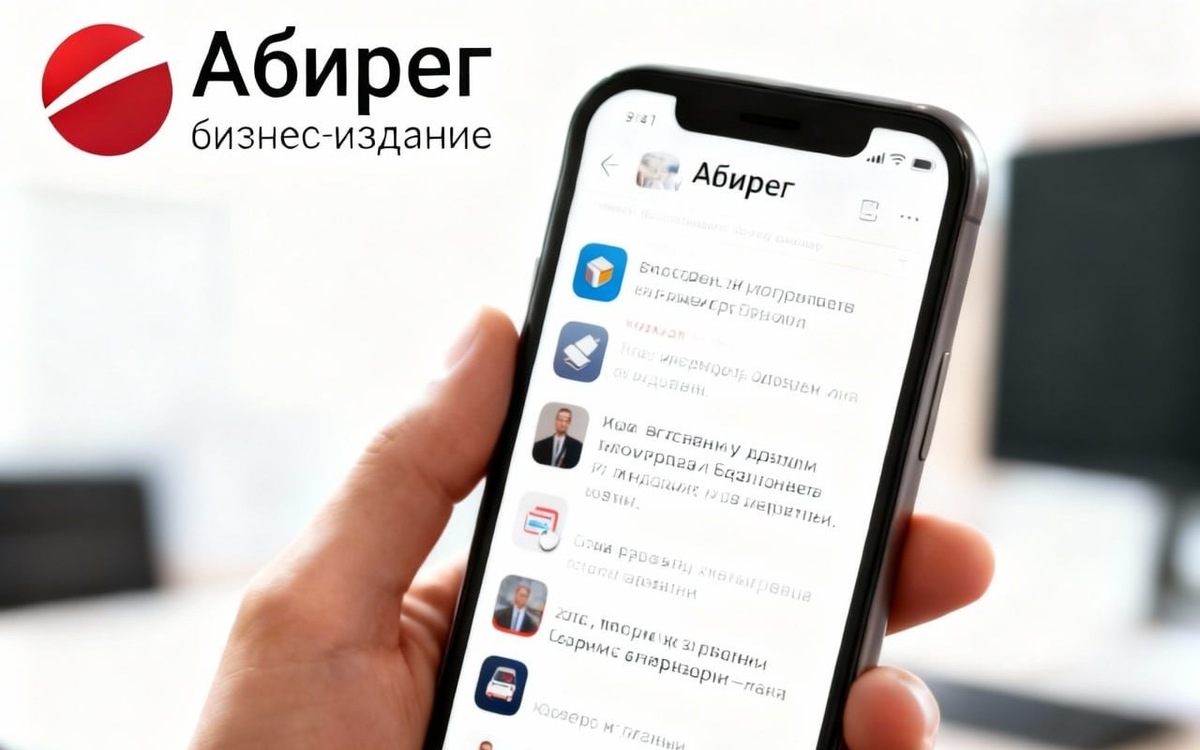    «Абирег» первым среди деловых СМИ Центральной России запустил канал в мессенджере MAX Изображение – нейросеть Seedream 4.0