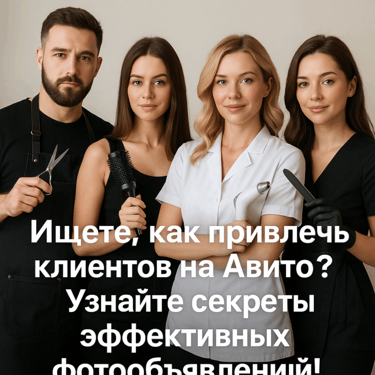    Как за 5 секунд сделать фотообъявление на Авито привлекательным и запоминающимся для клиентов admin