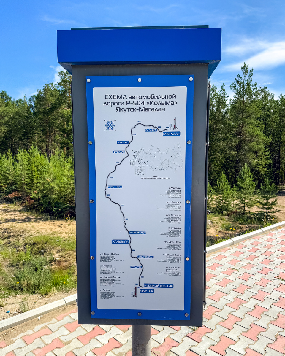 Схема маршрута