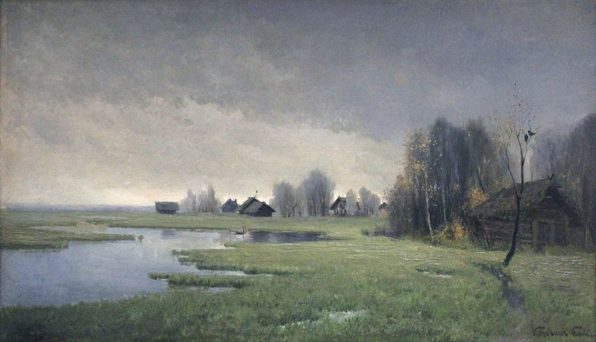 "Осень", 1880-е годы. Холст, масло