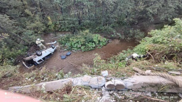 Тот случай, когда спешишь помочь попавшим в беду людям, а никого нет / Фото: УПСС по Сахалинской области