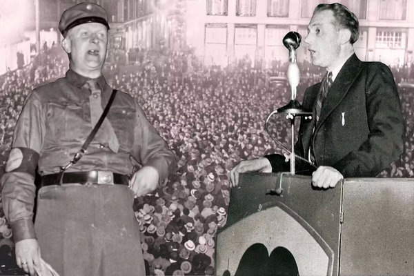 на фото: слева - Биргер Фуругорд, справа - Свен Улоф Линдхольм