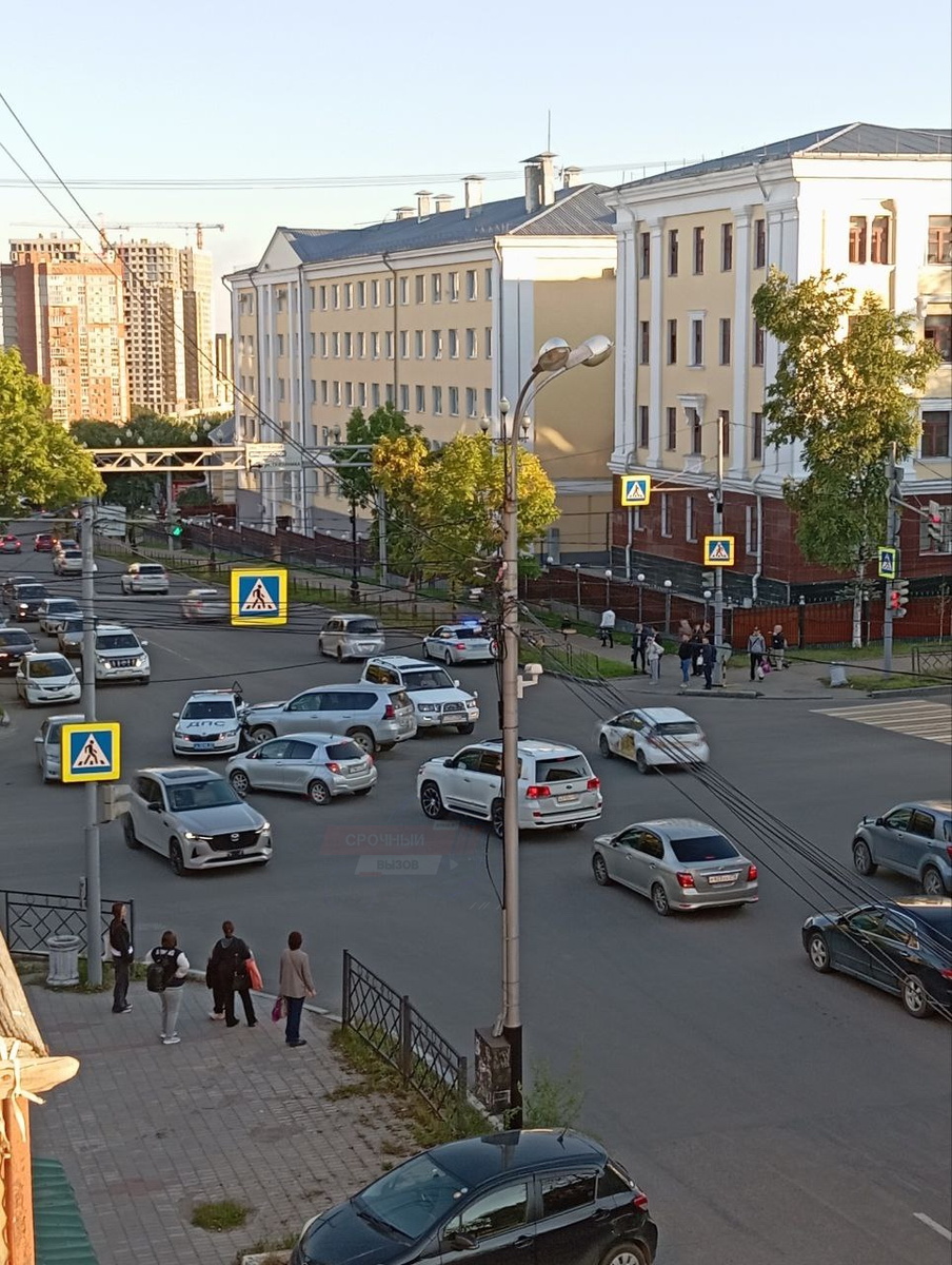 Фото с места ЧП.