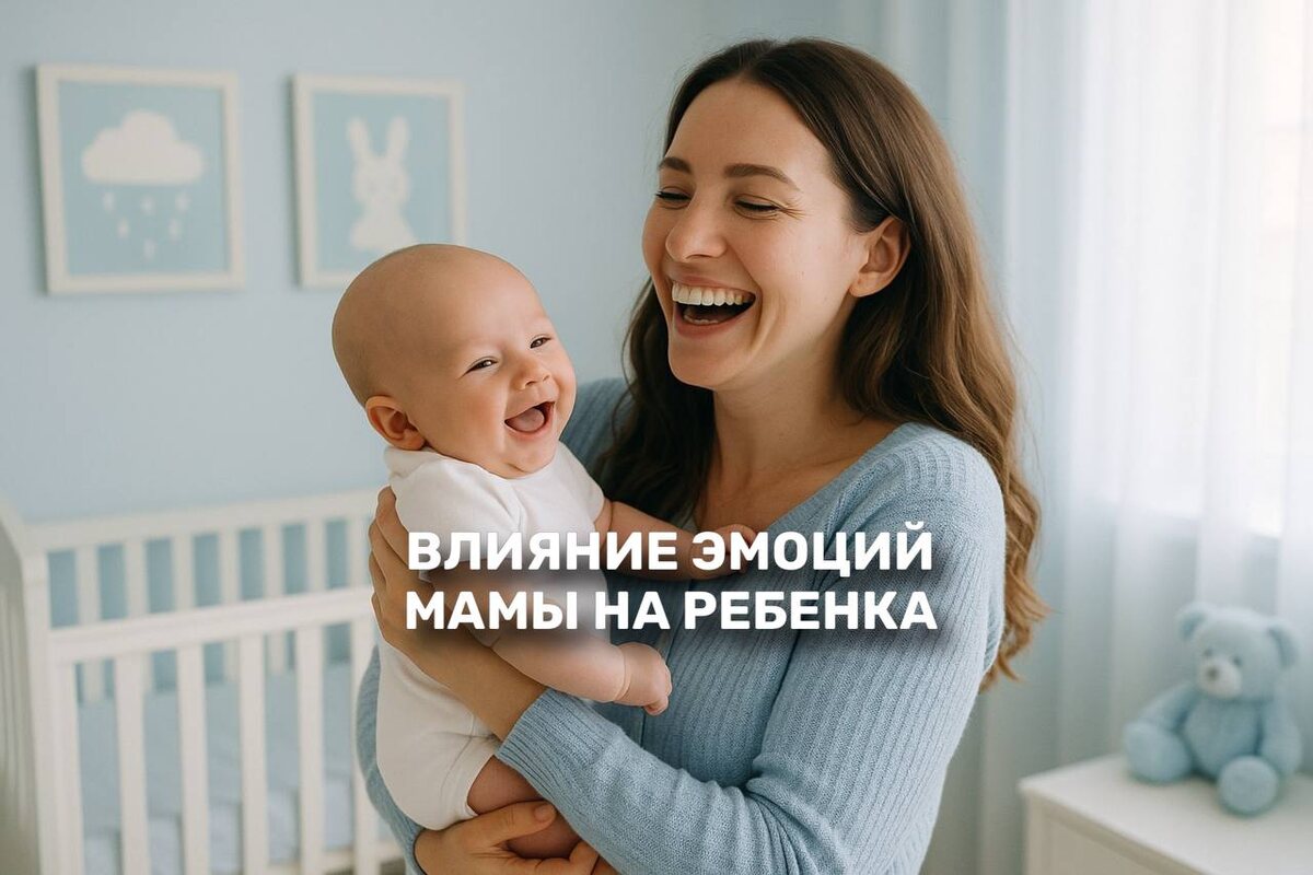 Как настроение мамы влияет на ребенка