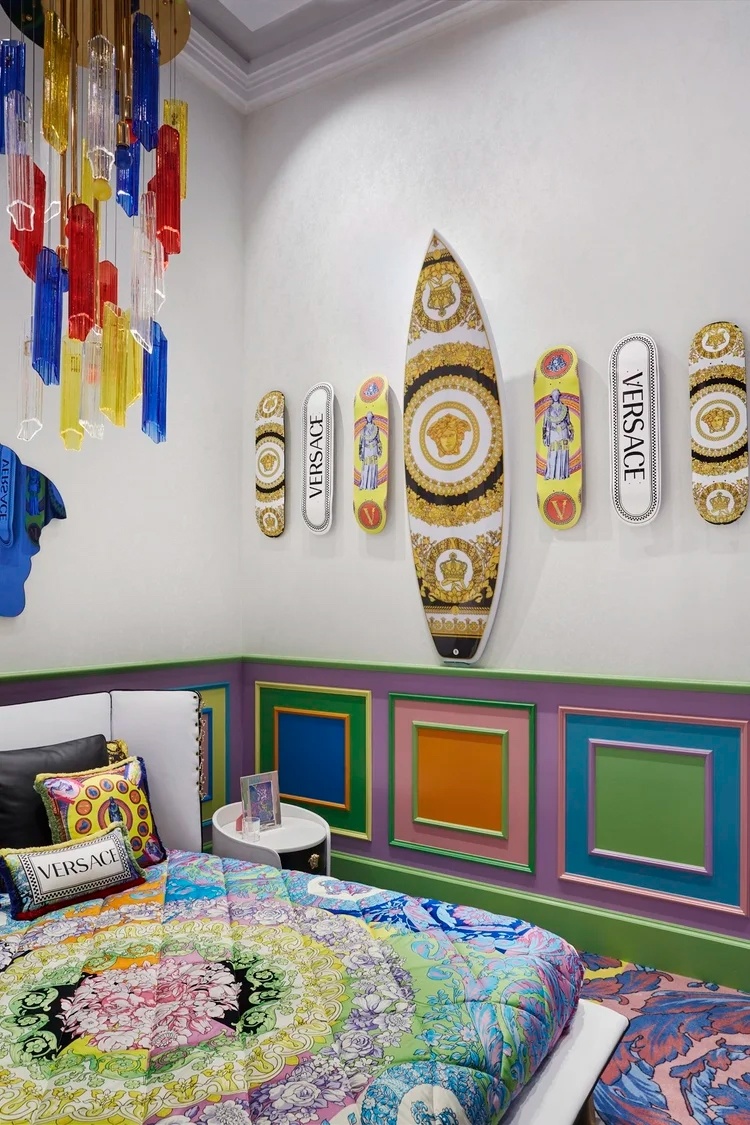 Sasha Bikoff for Versce Home, collection Fuorisalone